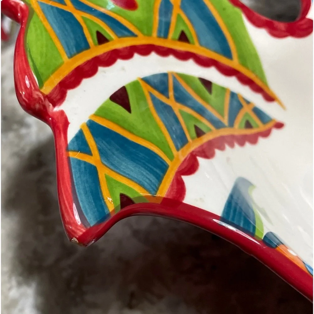 Espana Lifestyle Rooster Ceramic  Dish.‎